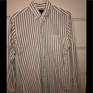 J. Crew Striped Button Down